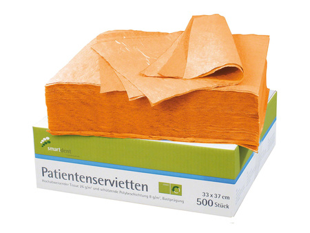 Ochranné roušky pro pacienty Smart, 500ks oranžové  (116401)