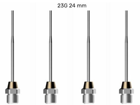 WOODPECKER Fi-G 23G 24 mm jehly pro injektáž gutaperči do kanálku (4ks/bal)