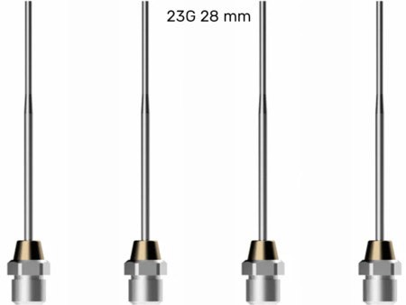 WOODPECKER Fi-G 23G 28 mm jehly pro injektáž gutaperči do kanálku (4ks/bal)