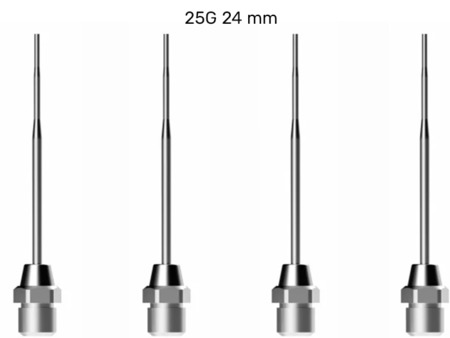 WOODPECKER Fi-G 25G 24 mm jehly pro injektáž gutaperči do kanálku (4ks/bal)