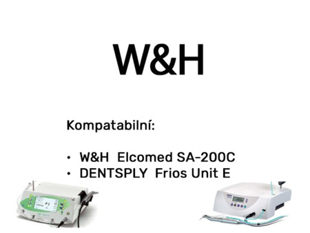 Chladící hadičky W&H Elcomed SA-200C, FRIOS Unit E Dentsply kompatabilní, jednorázové (10ks/bal) 270616