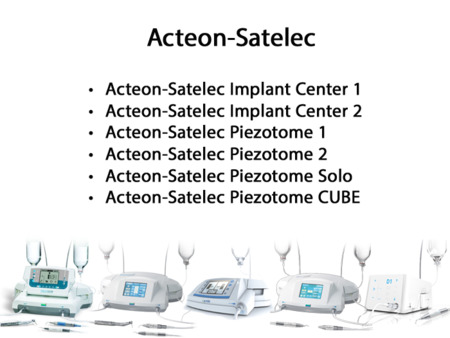 Chladící hadičky ACTEON SATELEC jednorázové (10 ks bal) F59905 