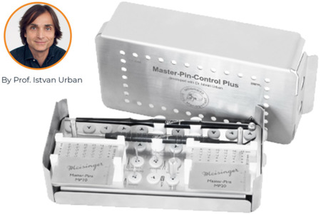 Meisinger Master Pin Control Plus, set pinů pro fixaci membrány by prof. Istvan Urban), BMPPL