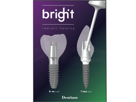 DENTIUM BRIGHT Bone Level Implantologický systém, katalog