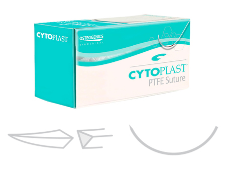 Cytoplast™ PTFE monofil CS051819, USP 3-0 / 19 mm 12ks