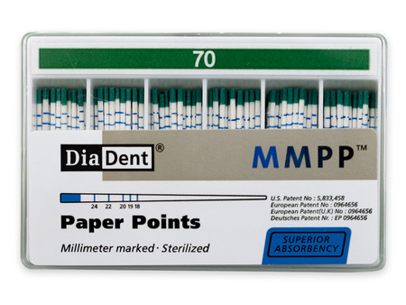 DiaDent .02 - Papírové čepy, vel. 070