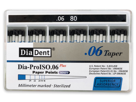 DiaDent .06 - Papírové čepy, vel. 080