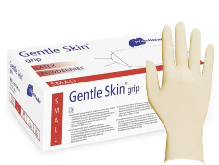 Gentle Skin® GRIP latexové rukavice - vel. S 