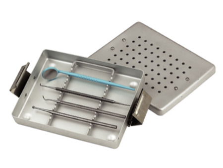 Nerezový box na sterilizaci nástrojů, typ A 824-001