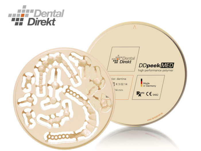 DD PEEK MEDICAL dentin, 14mm (K 3.02.14)