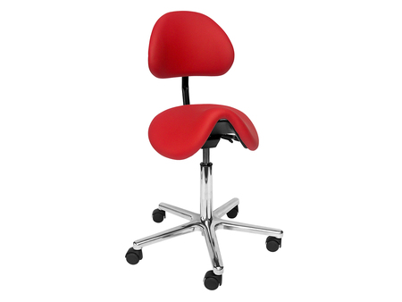 Stomatologická židle Ritter Gira Flex D plus - červená