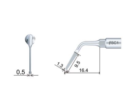 Woodpecker SC1 piezochirurgická koncovka