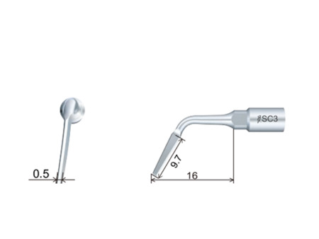 Woodpecker SC3 piezochirurgická koncovka