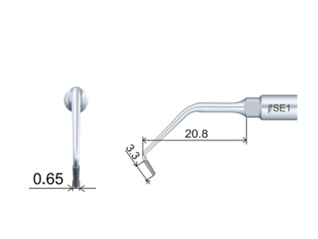 Woodpecker SE1 piezochirurgická koncovka