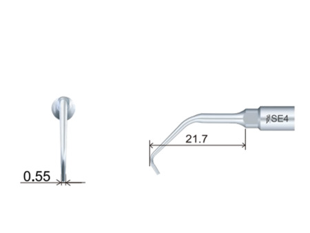 Woodpecker SE4 piezochirurgická koncovka