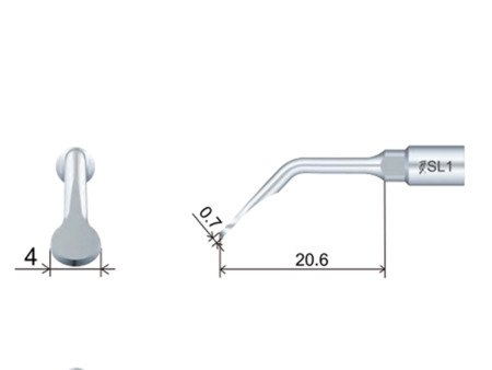Woodpecker SL1 piezochirurgická koncovka