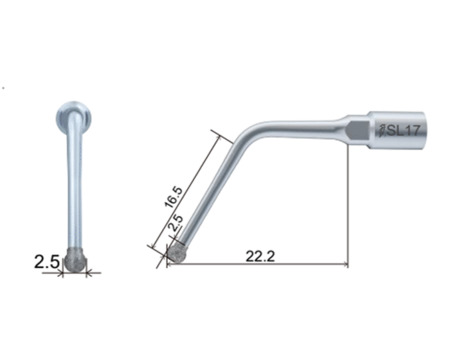 Woodpecker SL17 piezochirurgická koncovka