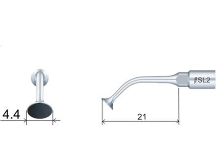 Woodpecker SL2 piezochirurgická koncovka