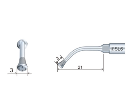 Woodpecker SL6 piezochirurgická koncovka