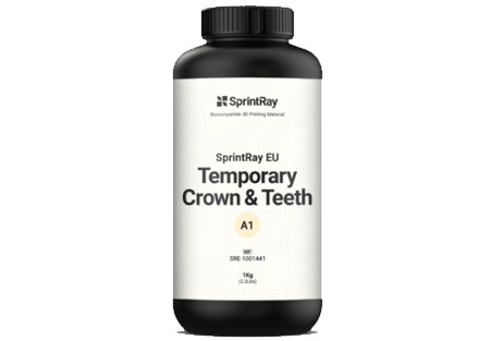 SprintRay EU Temporary Crown & Tooth A1