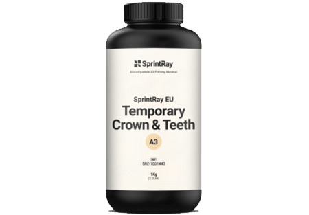 SprintRay EU Temporary Crown & Tooth A3