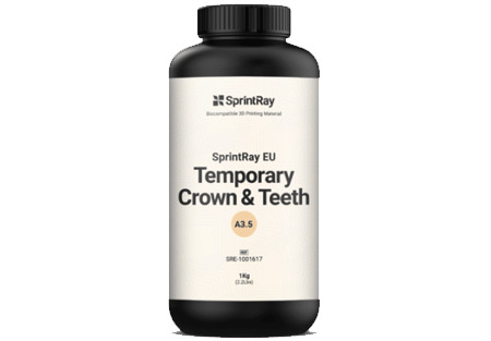 SprintRay EU Temporary Crown & Tooth A3.5