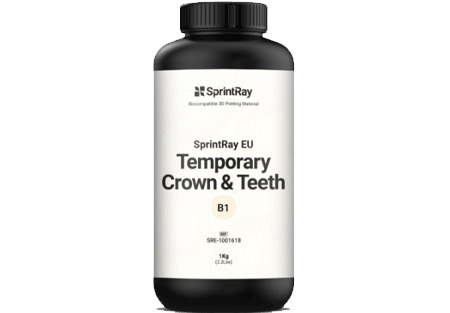 SprintRay EU Temporary Crown & Tooth B1