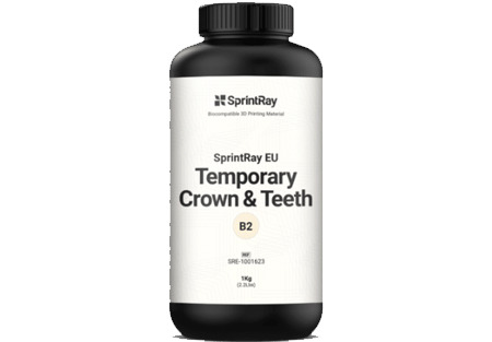 SprintRay EU Temporary Crown & Tooth B2