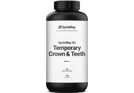 SprintRay EU Temporary Crown & Tooth Bleach 