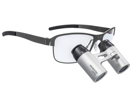 Lupové brýle Swarovski optik iMag 6.0 TTL TITAN Concrete grey