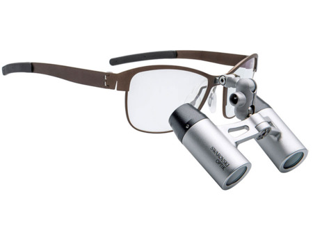 Lupové brýle Swarovski optik iMag 4.5 UP TITAN Mocca